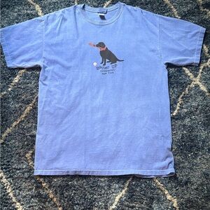 Comfort Colors Blue Dog Graphic Tee